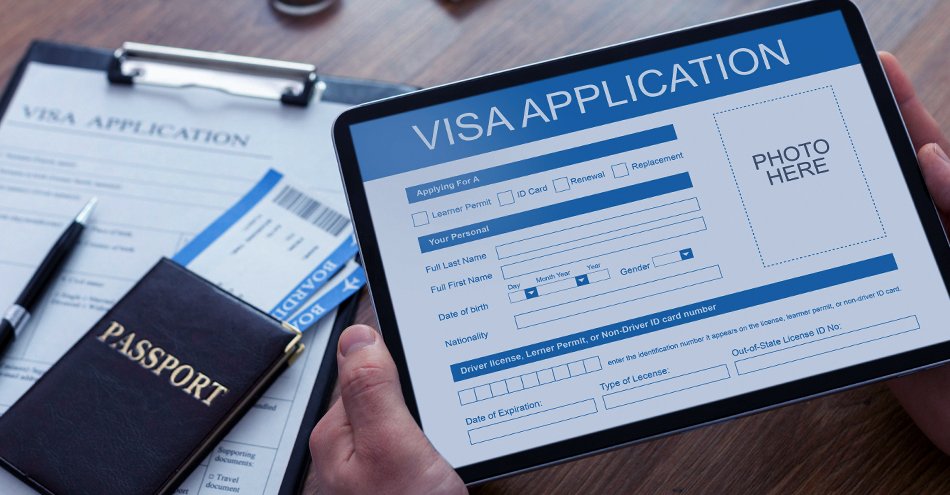 Publishing for visa application